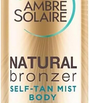 Garnier Ambre Solaire Natural Bronzer Quick Drying Dark Self Tan Body Mist 150ml