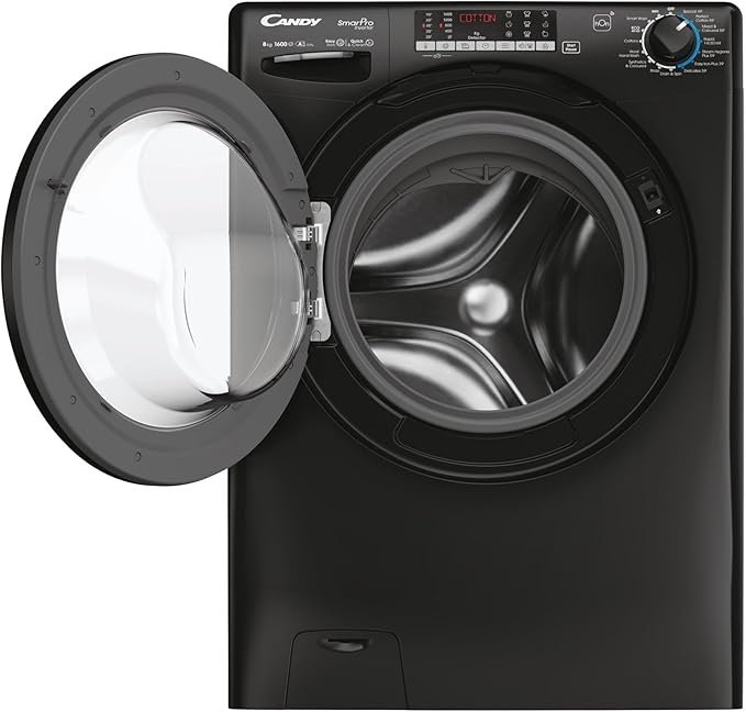 Candy Smart Pro Inverter 9 kg 1600rpm Washing Machine Black - Image 2