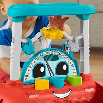Fisher-Price 2-Sided Steady Speed Baby Walker Push Along - Image 3