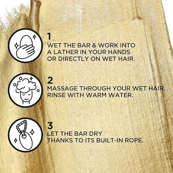 Pantene Nourish & Volume Vegan Shampoo Bar with Pro-vitamins, Solid Travel Toiletries for Damaged & Dry Hair (70G) Rich Lather - Image 4