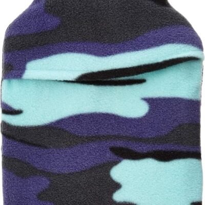 Vagabond Bags Blue Urban Camo Camo 2 Litre Hot Water Bottle and Cover