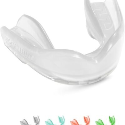 SafeJawz Elements Wind Dual Layer Mouthguard, Premium Protection Adult