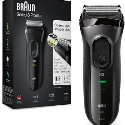 Braun Series 3 ProSkin Electric Shaver, Electric Razor for Men With Pop Up Precision Trimmer