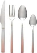 Salter BW10075CTK 16-Piece Stainless Steel Cutlery Set - Full Set Ombre Collection Flatware Service