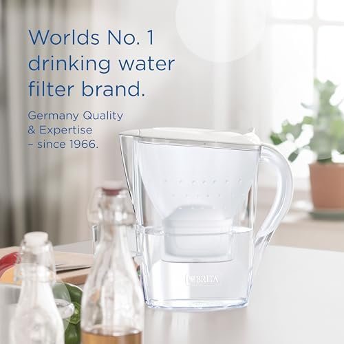 BRITA Marella Water Filter Jug Graphite (2.4L) Starter Pack incl. 3x MAXTRA PRO All-in-1 cartridge - fridge-fitting jug with digital LTI and Flip-Lid - now in sustainable Smart Box packaging - Image 4